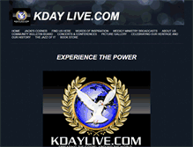 Tablet Screenshot of kdaylive.com